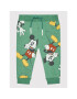 NAME IT Pantaloni trening DISNEY 13198676 Verde Regular Fit - Pled.ro