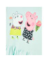 NAME IT Rochie de zi PEPPA PIG 13201306 Verde Regular Fit - Pled.ro