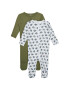 NAME IT Set 2 body-uri Nightsuit 13189127 Verde Regular Fit - Pled.ro