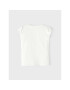 NAME IT Tricou 13217769 Alb Regular Fit - Pled.ro