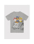 NAME IT Tricou PAW PATROL 13199796 Gri Regular Fit - Pled.ro