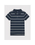 NAME IT Tricou polo 13200330 Bleumarin Regular Fit - Pled.ro