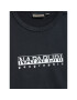 Napapijri Tricou S-Box NP0A4GNJ M Negru Regular Fit - Pled.ro