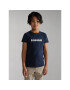 Napapijri Tricou S-Box NP0A4GNJ S Bleumarin Regular Fit - Pled.ro