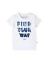 Napapijri Tricou Siping N0YI4L Alb Regular Fit - Pled.ro