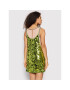 N°21 Rochie cocktail 22E N2M0 H161 5088 Verde Regular Fit - Pled.ro