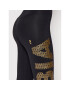 NEBBIA Colanți Gold Print 827 Negru Slim Fit - Pled.ro