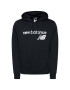 New Balance Bluză C C F Hoodie MT03910 Negru Relaxed Fit - Pled.ro