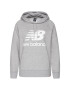 New Balance Bluză Esse po Hoodie NBWT0355 Gri Relaxed Fit - Pled.ro