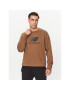 New Balance Bluză Essentials Stacked Logo French Terry Crewneck MT31538 Maro Regular Fit - Pled.ro