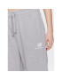 New Balance Pantaloni trening Essentials Stacked Logo French Terry WP31516 Gri Relaxed Fit - Pled.ro