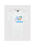 New Balance Tricou At Amp Logo MT21503 Alb Oversize - Pled.ro