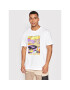 New Balance Tricou At Graphic Tee MT21509 Alb Relaxed Fit - Pled.ro