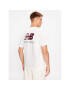 New Balance Tricou Athletics Remastered Graphic Cotton Jersey Short Sleeve T-shirt MT31504 Alb Regular Fit - Pled.ro