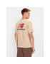 New Balance Tricou Athletics Remastered Graphic Cotton Jersey Short Sleeve T-shirt MT31504 Maro Regular Fit - Pled.ro