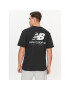 New Balance Tricou Athletics Remastered Graphic Cotton Jersey Short Sleeve T-shirt MT31504 Negru Regular Fit - Pled.ro