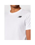 New Balance Tricou Classic Arch NBMT1198 Alb Slim Fit - Pled.ro