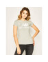 New Balance Tricou Essentials Stacked Logo Tee WT91546 Gri Athletic Fit - Pled.ro