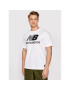 New Balance Tricou MT01518 Alb Relaxed Fit - Pled.ro