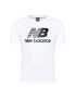 New Balance Tricou MT01518 Alb Relaxed Fit - Pled.ro