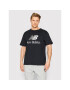 New Balance Tricou MT21529 Negru Relaxed Fit - Pled.ro