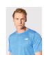 New Balance Tricou tehnic Tenacity MT11095 Albastru Athletic Fit - Pled.ro