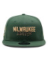 New Era Șapcă Milwaukee Bucks Script Logo 9Fifty 60285201 Verde - Pled.ro