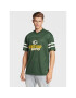 New Era Tricou Green Bay Packers NFL Script 60284670 Verde Relaxed Fit - Pled.ro