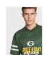 New Era Tricou Green Bay Packers NFL Script 60284670 Verde Relaxed Fit - Pled.ro