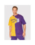 New Era Tricou LA Lakers Split Graphic 13083855 Galben Regular Fit - Pled.ro