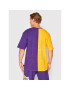 New Era Tricou LA Lakers Split Graphic 13083855 Galben Regular Fit - Pled.ro