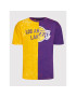 New Era Tricou LA Lakers Split Graphic 13083855 Galben Regular Fit - Pled.ro