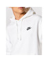 Nike Bluză Sportswear Club Fleece BV2854 Alb Standard Fit - Pled.ro