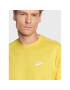 Nike Bluză Nsw Club BV2662 Galben Standard Fit - Pled.ro