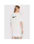 Nike Rochie de zi Sportswear Swoosh DM6191 Bej Oversize - Pled.ro