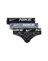 Nike Set 3 perechi de slipuri Essential Micro 0000KE1037 Negru - Pled.ro