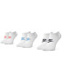 Nike Set de 3 perechi de șosete joase unisex SK0111 911 Alb - Pled.ro