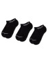 Nike Set de 3 perechi de șosete joase unisex SX5546 010 Negru - Pled.ro