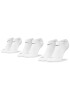 Nike Set de 3 perechi de șosete joase unisex SX7840 100 Alb - Pled.ro