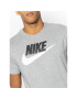 Nike Tricou Icon Futura AR5004 Gri Regular Fit - Pled.ro