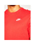 Nike Tricou Sportswear Club AR4997 Roșu Regular Fit - Pled.ro