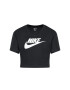 Nike Tricou Sportswear Essential BV6175 Negru Loose Fit - Pled.ro