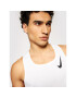 Nike Tricou tehnic Aeroswift Singlet CJ7835 Alb Slim Fit - Pled.ro