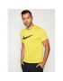 Nike Tricou tehnic Breathe Run CJ5386 Galben Standard Fit - Pled.ro