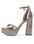 Nine West Sandale AAHIDA ZL23002CC Argintiu - Pled.ro