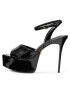 Nine West Sandale CHANDA ZL23031CC Negru - Pled.ro