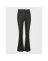 Noisy May Pantaloni din imitație de piele Sallie 27018425 Negru Skinny Fit - Pled.ro