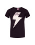 One Teaspoon Tricou Lightening Tee 23887 Negru Slim Fit - Pled.ro