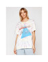 One Teaspoon Tricou Starship Tye Dye Boyfriend Tee 23901 Colorat Boyfriend Fit - Pled.ro