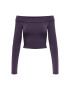 ONLY Bluză 15302593 Violet Slim Fit - Pled.ro